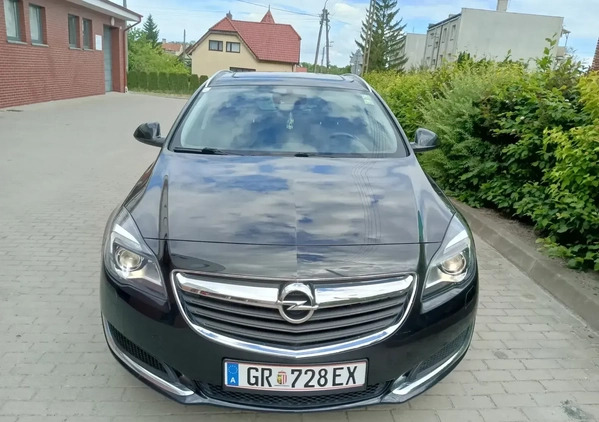 Opel Insignia cena 40900 przebieg: 217000, rok produkcji 2015 z Racibórz małe 436